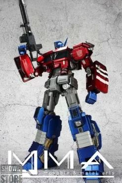 Movable & Metal Arts IDW Optimus Prime W/ Bike -Chic Toy Shop 023007ed3a