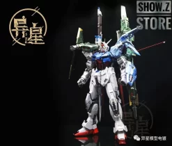 [SZ Custom] Bandai Custom PG GAT-X105 Perfect Strike Gundam W/ Custom Electroplated Chrome Painting -Chic Toy Shop 02699039ff