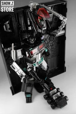 4th Party MP-10B Optimus Prime Black Version Figure & Trailer  -Chic Toy Shop 029eda1033