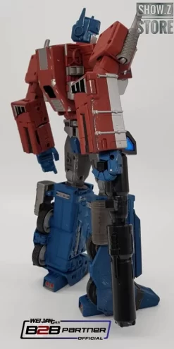 Weijiang MPP-10 Commander Optimus Prime Battle Damaged Oversized Limited Edition W/ Custom Display Base -Chic Toy Shop 029fffddf1