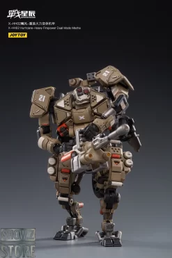 JoyToy Source 1/18 X-HH02 Hurricane Heavy Firepower Dual Mode Mecha Sand Version -Chic Toy Shop 0432ee1cc7