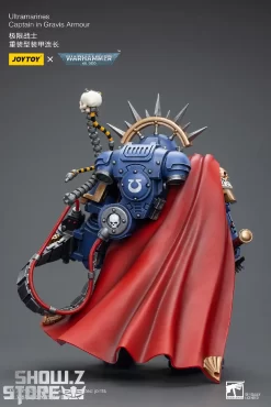[Coming Soon] JoyToy Source 1/18 Warhammer 40K Ultramarines Captain In Gravis Armour -Chic Toy Shop 06af587283