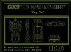 DX9 Toys D-16B Henry Wildrider G2 Version -Chic Toy Shop 0ae703a503