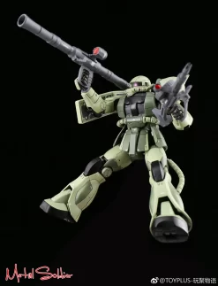 Metal Soldier 1/100 MS01 ZAKUII MS-01 MS-06 ZAKU2 Green Chogokin Metal Build -Chic Toy Shop 0d10b433cf