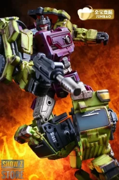 Jinbao Oversized Devastator Battle Damaged Version Full Set Of 6 Gravity Builder -Chic Toy Shop 0d1d9ba9b3