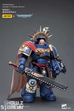 [Coming Soon] JoyToy Source 1/18 Warhammer 40K Ultramarines Captain In Gravis Armour -Chic Toy Shop 1161f00784