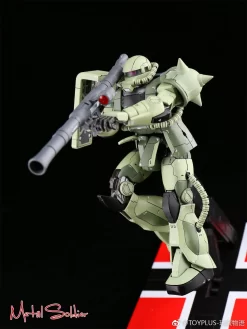 Metal Soldier 1/100 MS01 ZAKUII MS-01 MS-06 ZAKU2 Green Chogokin Metal Build -Chic Toy Shop 11a423f9ce