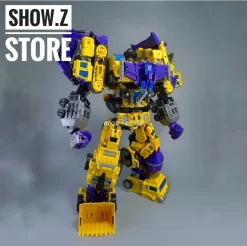 NBK Devastator TF Engineering Full Set Of 6 Yellow Version -Chic Toy Shop 1706b286c8