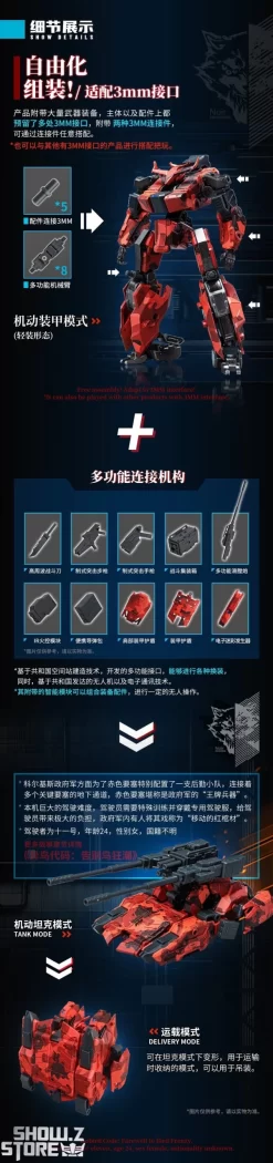 Big Firebird & Bird/Binary BV-02R Red Jakcal W/ Alloy Frame -Chic Toy Shop 1c1fee0648 scaled