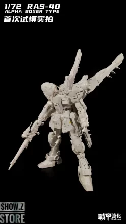 Rodams 1/72 RAS-40 Alpha Boxer RX-78 GP03S Gundam Model Kit Clear Version -Chic Toy Shop 1e5f04d8ef