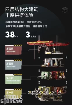 Pantasy 81101 Licensed Incarnation The Floating Mechanical City Building Blocks -Chic Toy Shop 1febb61491