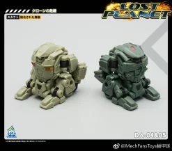 MechFansToys Lost Planet Powered-suit DA04 Desert & DA05 Green Diaclone -Chic Toy Shop 23c074cab9