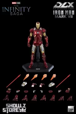 Threezero 1/12 Marvel Studio The Infinity Saga DLX Iron Man Mark 7 -Chic Toy Shop 257d3455e5