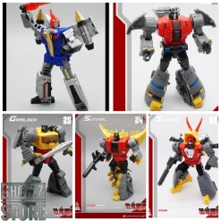 MechFansToys MF-21N(BLUE)/22N/23N/24N/25N Swoop(BLUE)/Slag/Sludge/Snarl/Grimlock Set Of 5