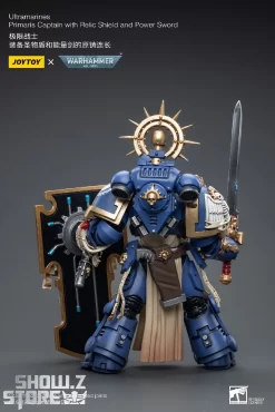JoyToy Source 1/18 Warhammer 40K Ultramarines Primaris Captain With Relic Shield And Power Sword -Chic Toy Shop 2a57cfe2b6
