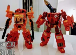 FansHobby MB-06D Power Baser Optimus Prime & MB-11D God Armor God Bomber Orange Version Set Of 2 -Chic Toy Shop 2d884c192e