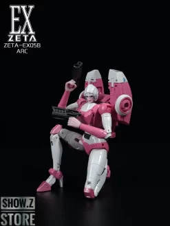 Zeta Toys EX-05B Arc Arcee Cartoon Color Version -Chic Toy Shop 2e1a569f6a
