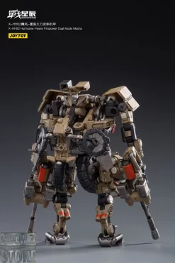 JoyToy Source 1/18 X-HH02 Hurricane Heavy Firepower Dual Mode Mecha Sand Version -Chic Toy Shop 30461f983c