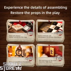 Pantasy 86218 Sherlock Holmes 221B Baker Street Building Blocks -Chic Toy Shop 31eb76d60b