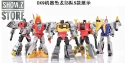 DX9 Toys War In Pocket Dinobots Set Of 5 (X18 Bumper, X19 Quaker, X20 Skyer, X21 Thorner, X22 Rager) -Chic Toy Shop 33d0723a4c