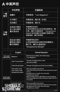 Killerbody 1/1 KB20069-48 Official Licensed Megatron Wearable Helmet W/ Voice Control -Chic Toy Shop 3448f470dc