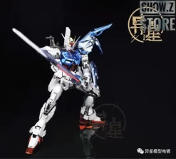 [SZ Custom] Bandai Custom PG GAT-X105 Perfect Strike Gundam W/ Custom Electroplated Chrome Painting -Chic Toy Shop 35067e53ac