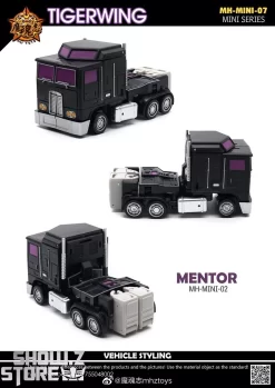 MHZ Toys MINI-07 Tigerwing Menasor Combiner Set Of 5 Oversized Version -Chic Toy Shop 3802b39873