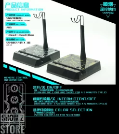 SNAP Remote Smoke Display Stand W/ LED Silver Version -Chic Toy Shop 39bc3e4d5e