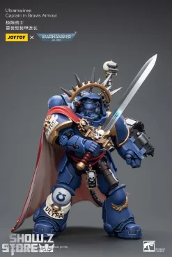 [Coming Soon] JoyToy Source 1/18 Warhammer 40K Ultramarines Captain In Gravis Armour -Chic Toy Shop 3b4ef88252