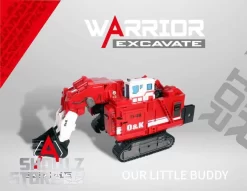 Mechanical Team MT-08 Excavate Warrior Demolishor -Chic Toy Shop 3b82daf622