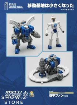 MechFansToys Mech Fans Toys Mech Soul MS-11I Mini Sentry & Doc Blue Version -Chic Toy Shop 3d4d72f83a