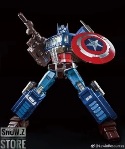 Lewin Resources Captain America Shield For LW-01A Optimus Prime -Chic Toy Shop 3d78cd8198