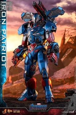 Hot Toys HotToys HT MMS547D34 1/6 Avengers: Endgame Iron Patriot Iron Man Collectible Figure -Chic Toy Shop 3dafe28100