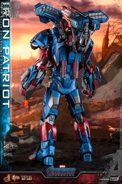 Hot Toys HotToys HT MMS547D34 1/6 Avengers: Endgame Iron Patriot Iron Man Collectible Figure -Chic Toy Shop 40653fd321