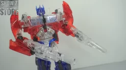 APC Toys APC-001 Attack Prime TFP Optimus Prime Clear Version W/ Black Wheels -Chic Toy Shop 49387d723b