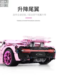 Lin07 Block 007 1/10 Bugatti Chiron Pink Version -Chic Toy Shop 4a561a7a0d