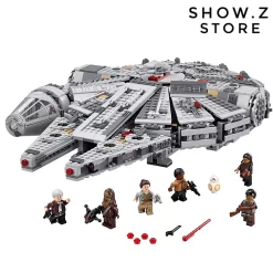 [No Box] Lepin 05007 Millennium Falcon 75105 1381Pcs Star Wars Series The Force Awakens