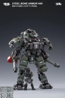 JoyToy Source 1/25 H05 Steel Bone Attack Mecha Military Green Color W/ Pilot -Chic Toy Shop 4ce7a59021