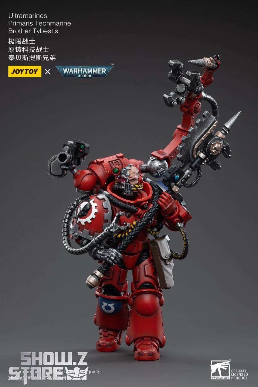 JoyToy Source 1/18 Warhammer 40K Ultramarines Primaris Techmarine Brother Tybestis 3 JoyToy Source 1/18 Warhammer 40K Ultramarines Primaris Techmarine Brother Tybestis - Image 3