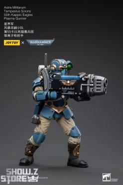 JoyToy Source 1/18 Warhammer 40K Astra Militarum Tempestus Scions Squad 55th Kappic Eagles Plasma Gunner -Chic Toy Shop 523949b7a5