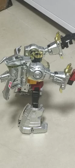 [Parts Not Working][Israel Buyer Only] 4th Party MP-08 MP08 King Grimlock Reximus Prime Oversized Metallic Version -Chic Toy Shop 528ef83efb