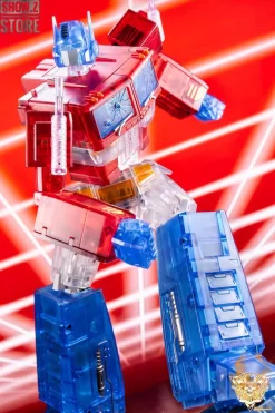 Magic Square MS-01T Light Of Freedom Optimus Prime Clear Version -Chic Toy Shop 5300cccb64