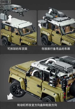 Lepin/King 93018 Land Rover Defender -Chic Toy Shop 53755aa58d