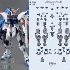 Point Factory Studio Metal Parts For Bandai MG ZGMF-X10A Freedom Gundam Ver. 2.0 -Chic Toy Shop 543897c9ac