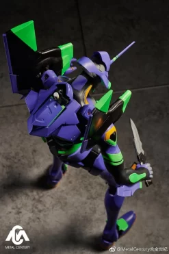 MetalCentury MC-101 Neon Genesis Evangelion Unit 001 Eva Initial Machine Metal Build Style -Chic Toy Shop 545c057903