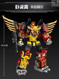 WeiJiang Wei Jiang WJ Complete Set Of 5 Sky Soarer Rampage Oversized Combination Mode POTP Feral Rex Predaking -Chic Toy Shop 56378d9559