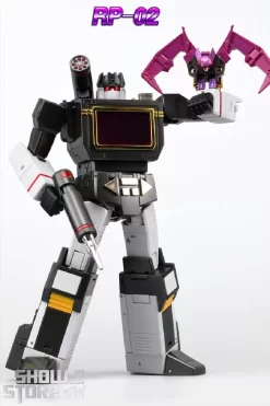 [Pre-Order] Robot Paradise RP-02 Acoustic Blaster Soundblaster W/ Ratbat -Chic Toy Shop 57b2d3bd31
