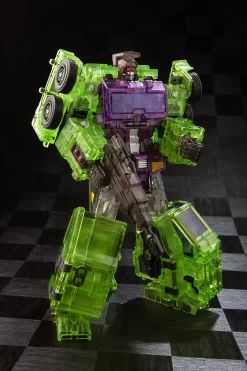 Toyworld TW-C07C Constructor Devastator Clear Version Full Set Of 6 Figures TW-07C Clear Constructor -Chic Toy Shop 5db21ec260