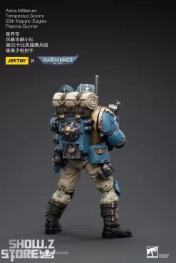 JoyToy Source 1/18 Warhammer 40K Astra Militarum Tempestus Scions Squad 55th Kappic Eagles Plasma Gunner -Chic Toy Shop 5f0fb5b66a