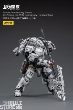 JoyToy Source 1/18 Sorrow Expeditionary Forces 9th Army Of The White Iron Cavalry Firepower Man -Chic Toy Shop 66d2b8f23d